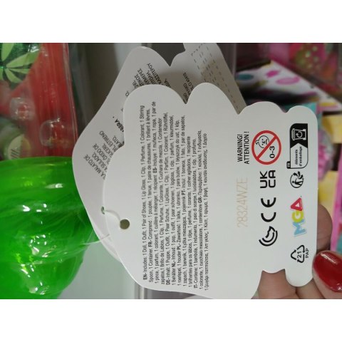 Lalka Baby MGA 19,6 x 12,7 x 6,35 cm