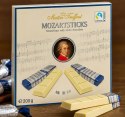 Maitre Truffout Mozartsticks White Batoniki z Nadzieniem Marcepanowo-Orzechowym w Białej Czekoladzie 200 g