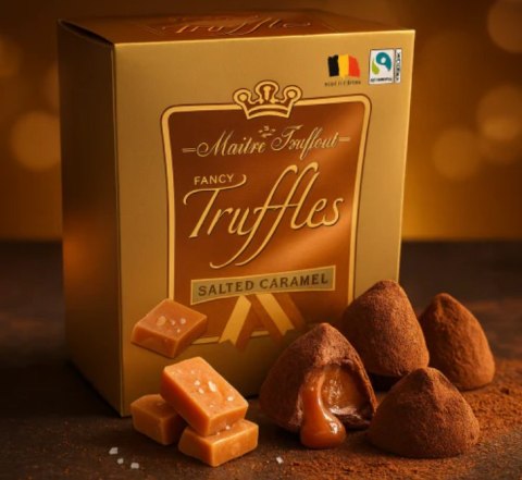 MaitreTruffout Belgijskie Trufle Słony Karmel 200 g