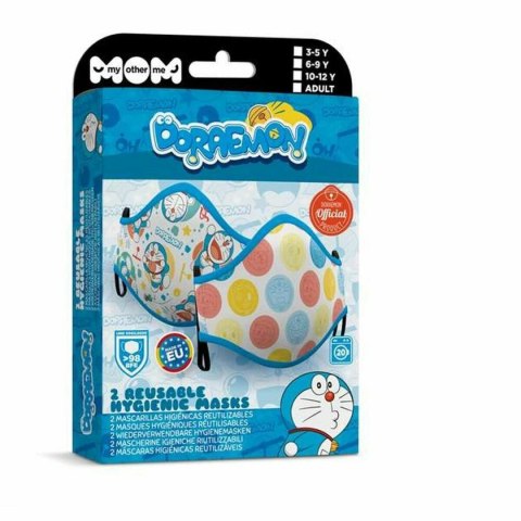 Maska higieniczna materiałowa wielokrotnego użytku My Other Me Doraemon Premium 10-12 lat