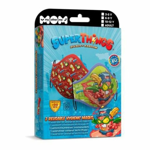 Maska higieniczna materiałowa wielokrotnego użytku Super Zings Premium 10-12 lat