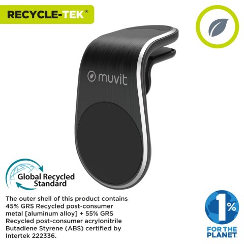 Podstawkę do telefonu komórkowego Muvit MCCHL0007 Czarny