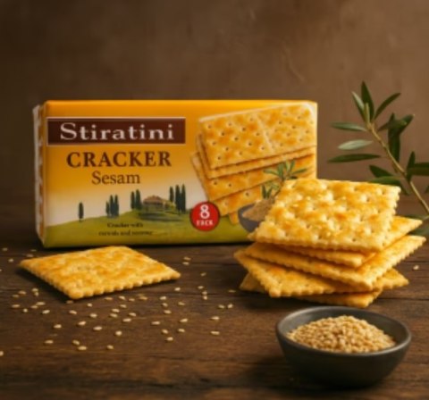 Stiratini Krakersy z Sezamem 250 g