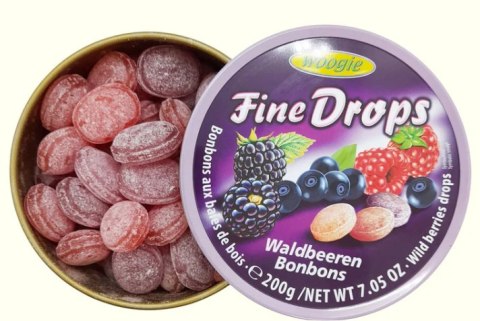 Woogie Landrynki w Puszce Leśne Owoce 200 g