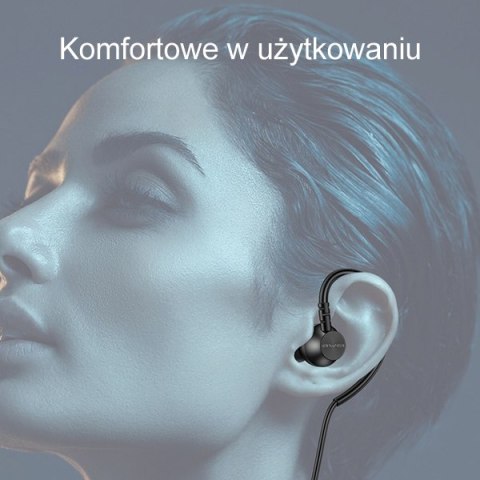 AWEI słuchawki stereo L3 3,5mm jackczarny/black