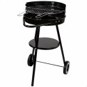 Grill Węglowy na Kólkach Aktive Textilene 42 x 76,5 cm Czarny