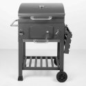 Grill Węglowy z Pokrywką i Kółkami Aktive 102 x 65 x 104 cm