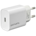 Ładowarka sieciowa 4smarts VoltPlug 20W PD MFI USB-C z kable USB-C do Lightning biały