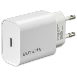 Ładowarka sieciowa 4smarts VoltPlug 20W PD MFI USB-C z kable USB-C do Lightning biały