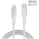 Ładowarka sieciowa 4smarts VoltPlug 20W PD MFI USB-C z kable USB-C do Lightning biały