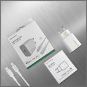 Ładowarka sieciowa 4smarts VoltPlug 20W PD MFI USB-C z kable USB-C do Lightning biały