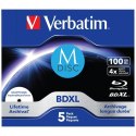 Płyta BDXL Verbatim 100GB 4xSpeed do druku 5szt 43834