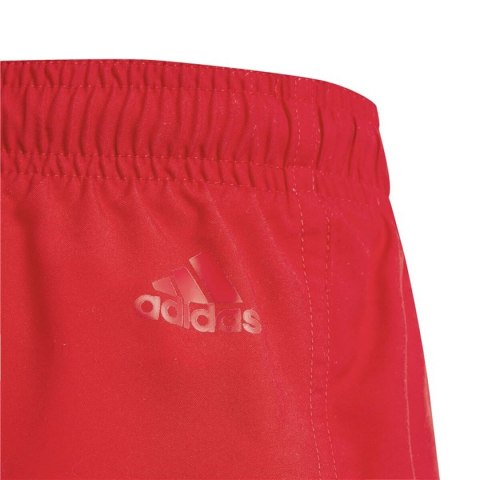 Strój kąpielowy Dziecięcy Adidas Essentials Logo Clx Swim Short Czerwony - 5-6 lat