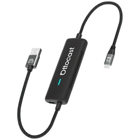 Adapter samochodowy Ottocast CA450-T Mirror Touch CarPlay czarny