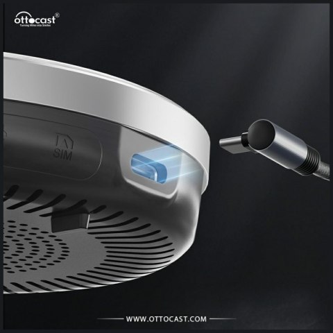 Adapter samochodowy Ottocast PCS46-BM OttoAibox i3 Android Multimedia Box czarny