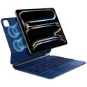 Etui Typecase Edge z klawiaturą do iPad Air 11" M2 2024 / M3 2025 / M4 2026 błękitny pacyfik