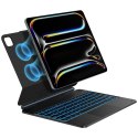 Etui Typecase Edge z klawiaturą do iPad Air 13" M2 2024 / M3 2025 / M4 2026 czarny