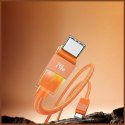 Kabel USAMS U93 240W USB-C do USB-C 1.2m pomarańczowy