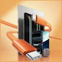 Kabel USAMS U96 60W USB-C do USB-C 1.2m pomarańczowy