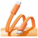 Kabel USAMS U96 60W USB-C do USB-C 1.2m pomarańczowy