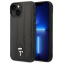Karl Lagerfeld KLHCP14SPSQPK iPhone 14 / 15 / 13 6,1" hardcase czarny/black Puffy Ikonik Pin