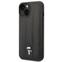 Karl Lagerfeld KLHCP14SPSQPK iPhone 14 / 15 / 13 6,1" hardcase czarny/black Puffy Ikonik Pin