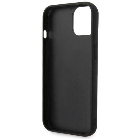 Karl Lagerfeld KLHCP14SPSQPK iPhone 14 / 15 / 13 6,1" hardcase czarny/black Puffy Ikonik Pin