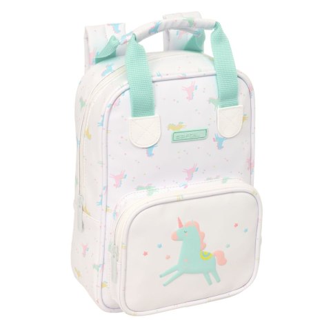 Plecak szkolny Safta Unicornio Beżowy 20 x 28 x 8 cm