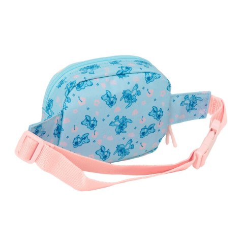 Saszetka na pasku Lilo & Stitch Ohana Jasnoniebieski 14 x 11 x 4 cm