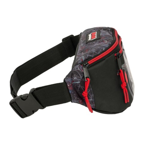 Saszetka na pasku Spider-Man Czarny 23 x 12 x 9 cm