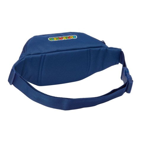 Saszetka na pasku Super Mario Mamma mia Czerwony Granatowy 23 x 12 x 9 cm