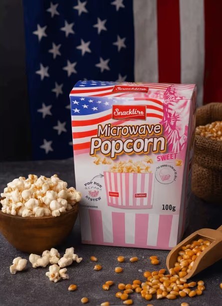 Snackline Popcorn Micro Słodki 200 g