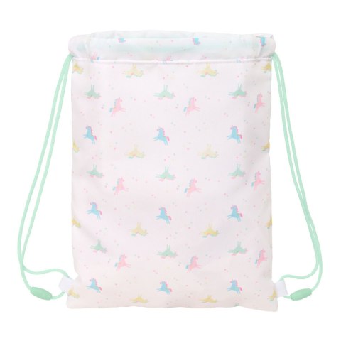 Worek na buty ze sznurkami Safta Unicornio Beżowy 26 x 34 x 1 cm