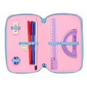 Piórnik Lilo & Stitch Bright Jasnoróżowy 12,5 x 19,5 x 5,5 cm 37 Części