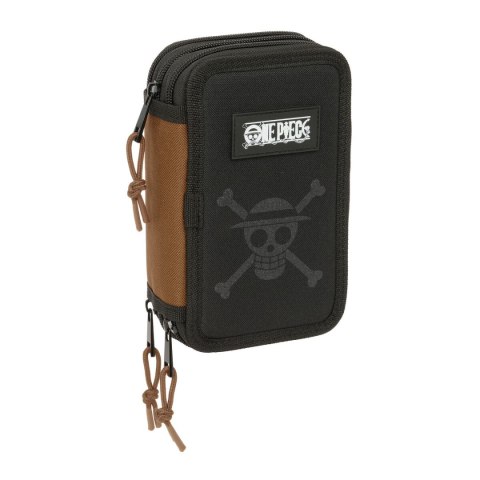 Piórnik One Piece Czarny 12,5 x 19,5 x 5,5 cm 37 Części