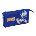 Piórnik Sonic Niebieski 22 x 12 x 3 cm