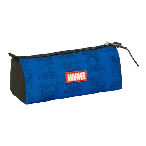Piórnik The Avengers Niebieski Czarny 21 x 8 x 7 cm