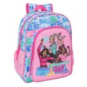 Plecak szkolny Barbie Wielokolorowy 32 x 38 x 12 cm