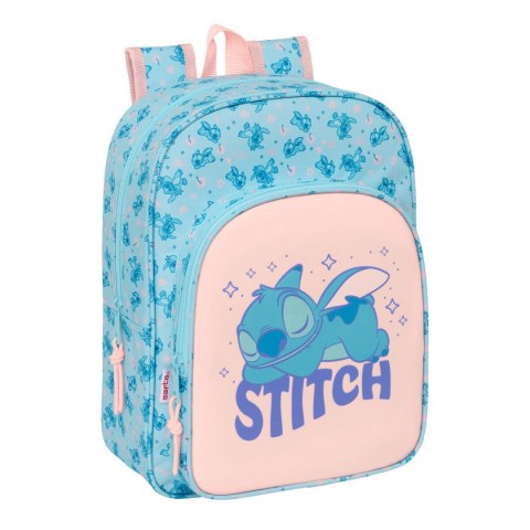 Plecak szkolny Lilo & Stitch Ohana Jasnoniebieski Jasnoróżowy 26 x 34 x 11 cm