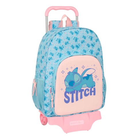 Plecak szkolny Lilo & Stitch Ohana Niebieski 33 x 42 x 14 cm
