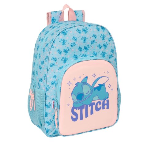 Plecak szkolny Lilo & Stitch Ohana Niebieski 33 x 42 x 14 cm