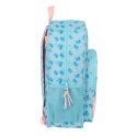 Plecak szkolny Lilo & Stitch Ohana Niebieski 33 x 42 x 14 cm
