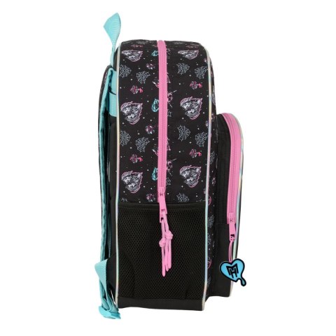Plecak szkolny Monster High Czarny 33 x 42 x 14 cm