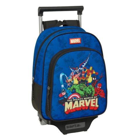Plecak szkolny The Avengers Niebieski Czarny 27 x 10 x 67 cm 27 x 33 x 10 cm