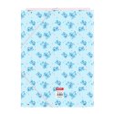 Segregator Lilo & Stitch Ohana Niebieski Jasnoróżowy A4 26 x 33.5 x 2.5 cm