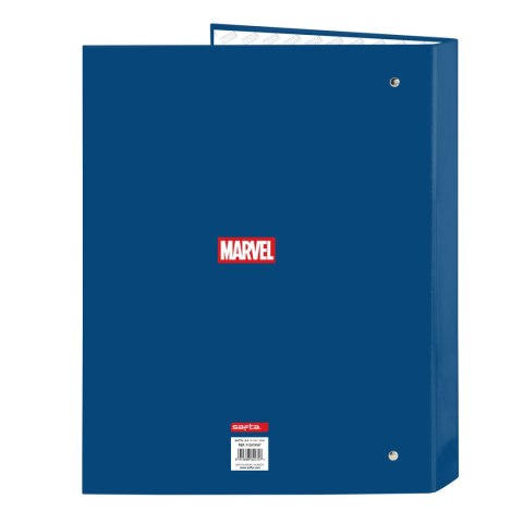 Segregator The Avengers Niebieski Czarny A4 26.5 x 33 x 4 cm