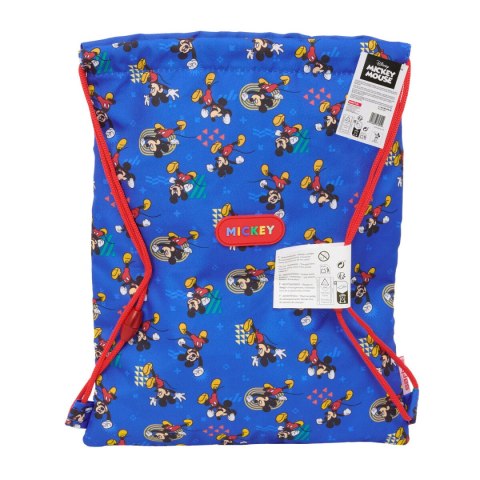 Worek na buty ze sznurkami Mickey Mouse Clubhouse Today Niebieski 26 x 34 x 1 cm