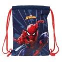 Worek na buty ze sznurkami Spider-Man Niebieski 26 x 34 x 1 cm