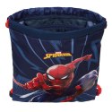 Worek na buty ze sznurkami Spider-Man Niebieski 26 x 34 x 1 cm