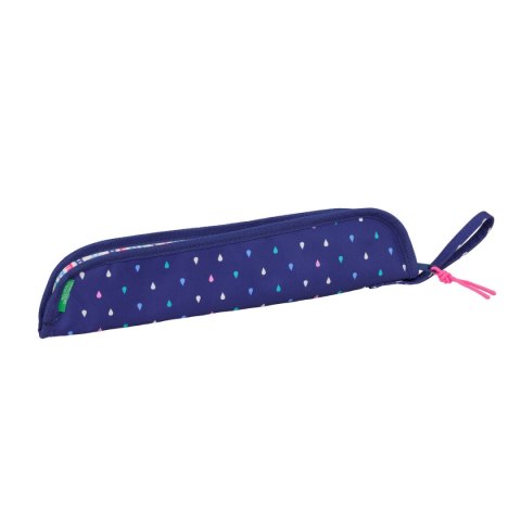 Etui na Flet Benetton Drop Wielokolorowy 37 x 8 x 2 cm